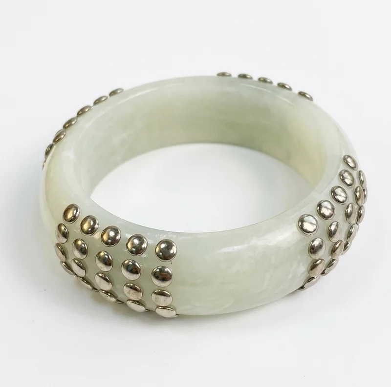 Una Chunky Resin Bangle