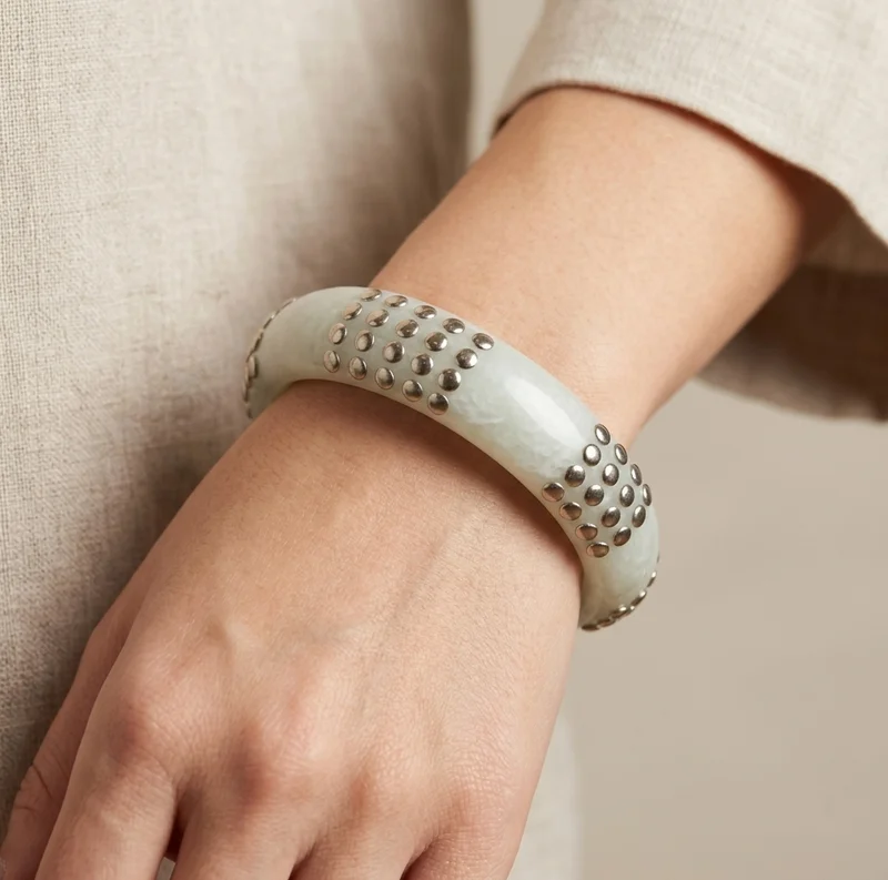 Rovaux  Una Chunky Resin Bangle for Women | Best Price UAE
