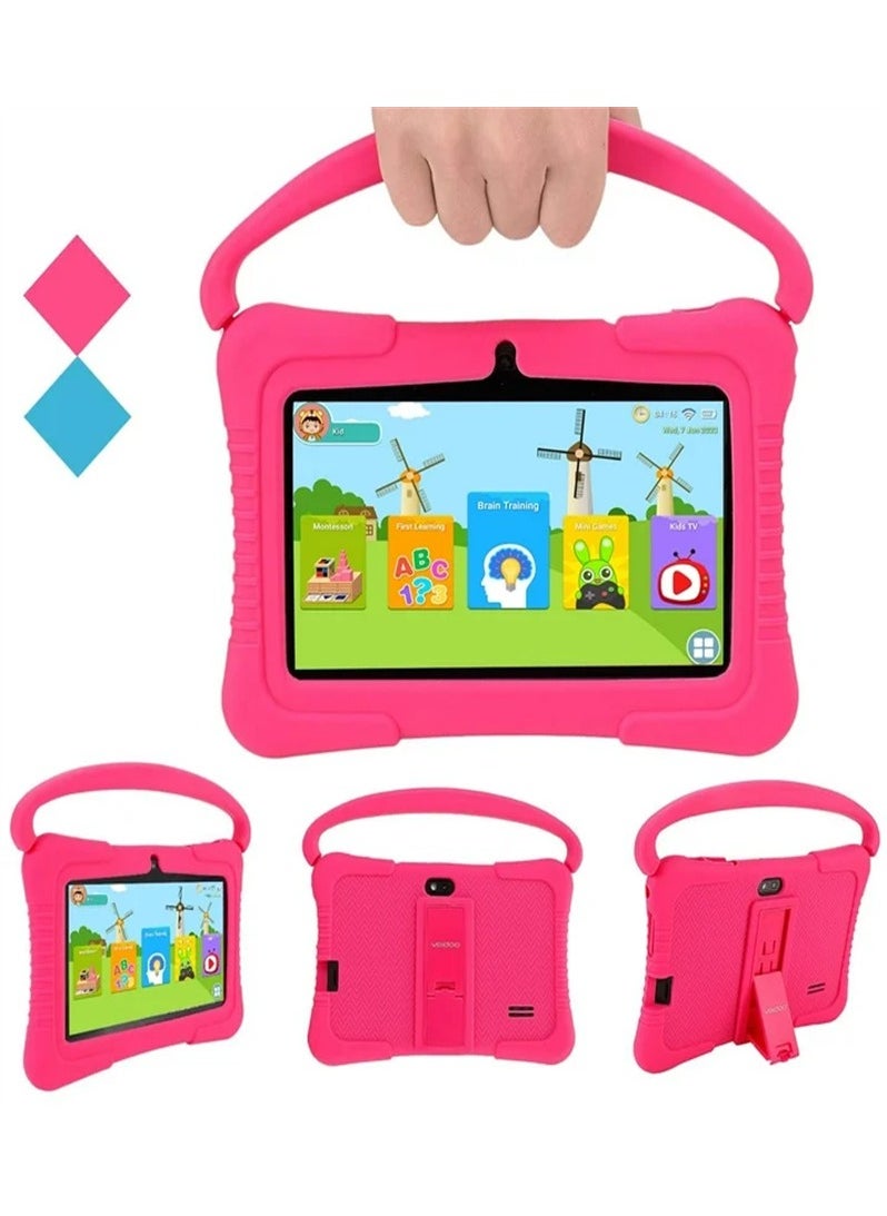 Generic - 7 Inch Android Kids Tablet PC For Study Education 1G RAM 16G ROM WiFi 1024x600 Children Tablets With Silicone Tablet Case - Image 1