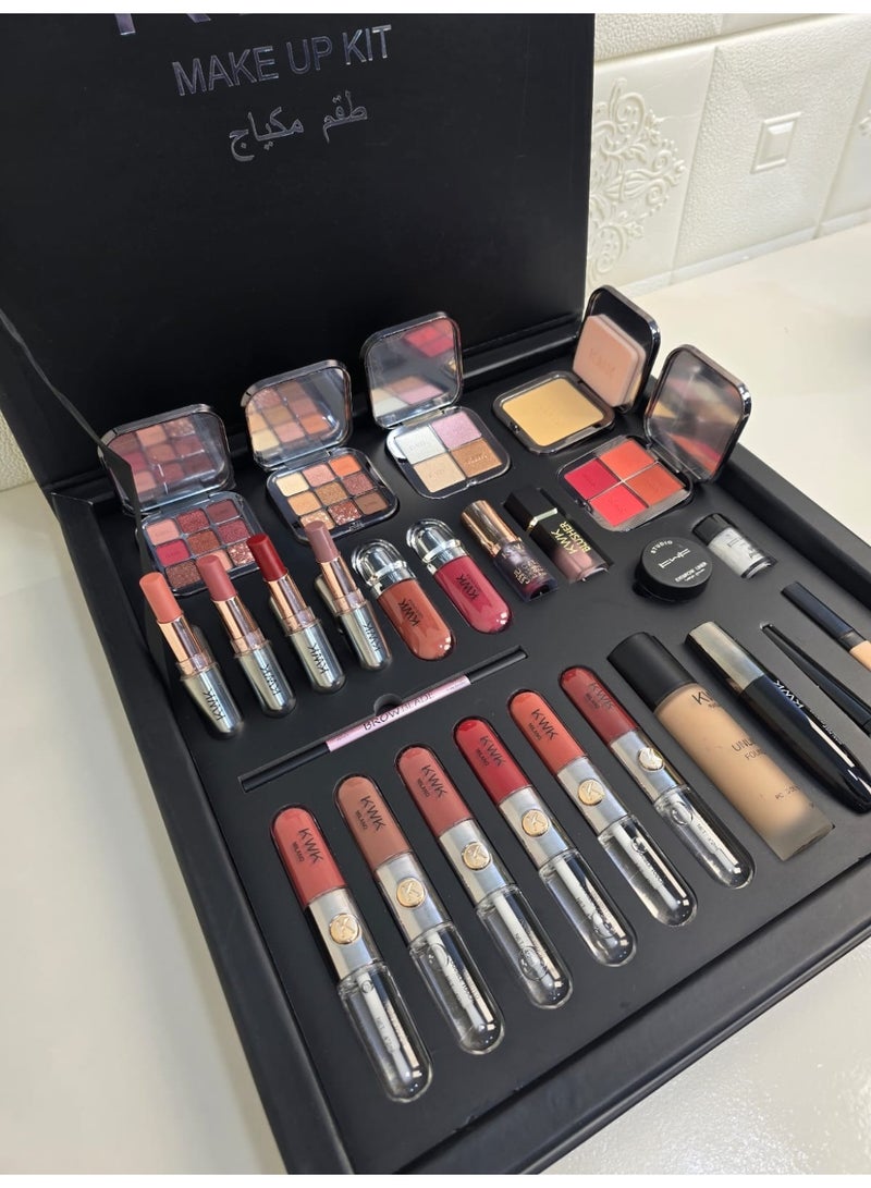 كيه دابليو كيه طقم مكياج متكامل جميع منتجات التجميل في بوكس واحد - Image 3