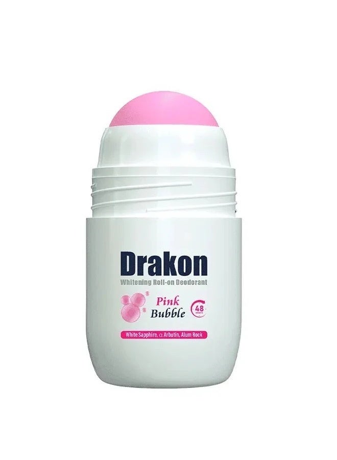 Whitening Roll On Deodorant Pink Bubble 50 ML
