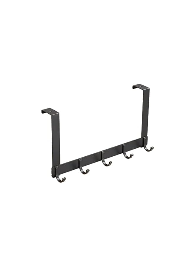 promass Over Door Hook, Door Hanger With 5 Coat Hooks, Decorative Rack For Home, Sturdy Over The Door Hanger Hook For Hanging Coat - Image 1