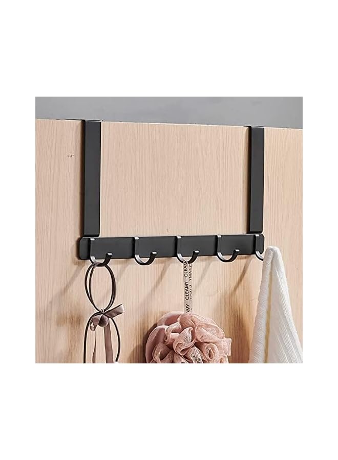 promass Over Door Hook, Door Hanger With 5 Coat Hooks, Decorative Rack For Home, Sturdy Over The Door Hanger Hook For Hanging Coat - Image 4