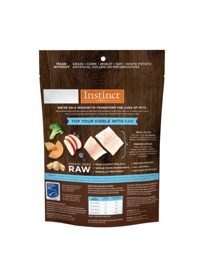 Instinct Raw Boost Mixers Wild-Caught Alaskan Pollock Recipe Dog Food Topper - 12.5OZ - Image 1