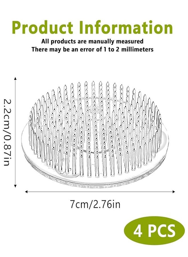 CartHome 4 Pcs Flower Arrangement Holder, 2.76 inches Flower Making Materials Set Flower Arrangement Holder for Daily Use and Holiday Decor Wedding Decoration - Image 2