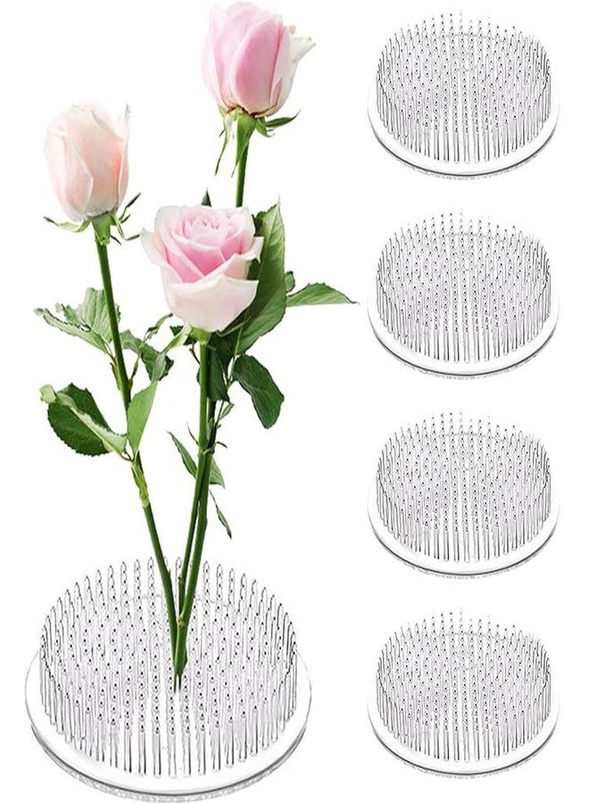 CartHome 4 Pcs Flower Arrangement Holder, 2.76 inches Flower Making Materials Set Flower Arrangement Holder for Daily Use and Holiday Decor Wedding Decoration - Image 1