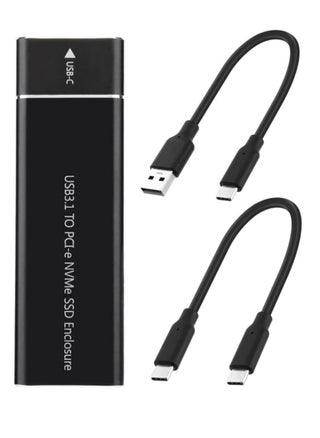M.2 to Type-C USB 3.1 10Gbps Aluminum External SSD Enclosure | Compatible with 2280/2260/2242/2230 PCIe M-Key SSDs | USB Type-C Adapter Case - pzsku/ZCAE5C870D39E1661B2F6Z/45/1748854496/0aa3d488-c833-4be5-8734-51c3e1899cd5