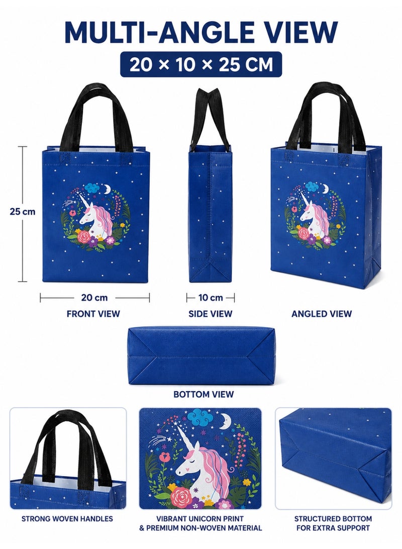Gift bags,12 Pieces, 20x10x25 cm, Reusable Gift Packaging Bags - Image 2