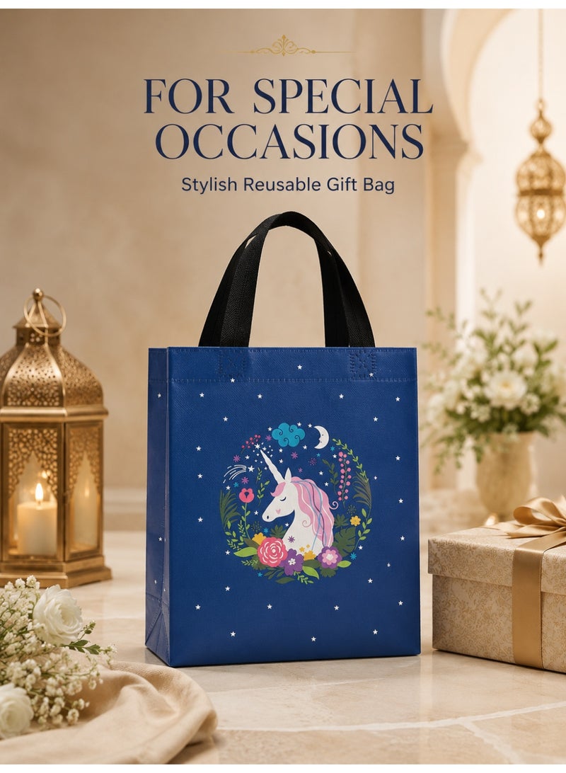 Gift bags,12 Pieces, 20x10x25 cm, Reusable Gift Packaging Bags - Image 4