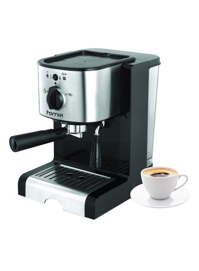هوميكس ماكينة تحضير الكابوتشينو بقوة ضغط 15 بار 1.25 L 1470 W CM4637-CB متعدد الألوان - Image 2