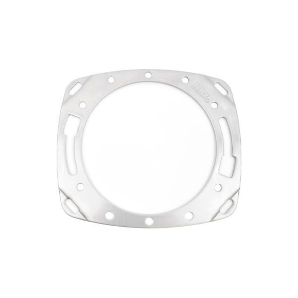 Oatey Fix-It Stainless Steel Flange Repair Ring, Adjustable Toilet Flange Repair Kit for Broken or Cracked Mounting Flanges, Secure Seal - Image 4