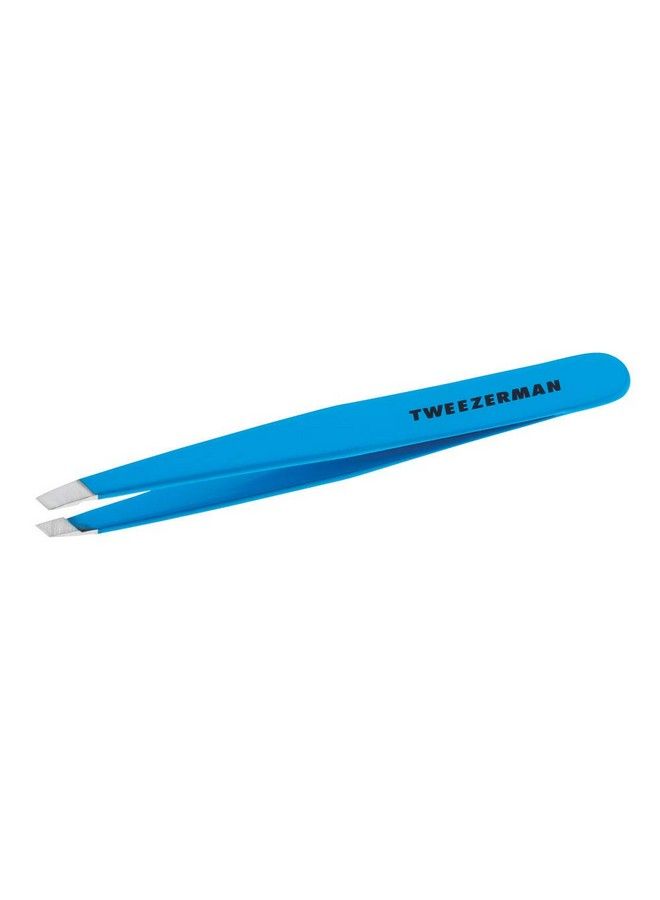 Tweezerman Slant Tweezer Blue Jewel Model No. 1230B09R - Image 1