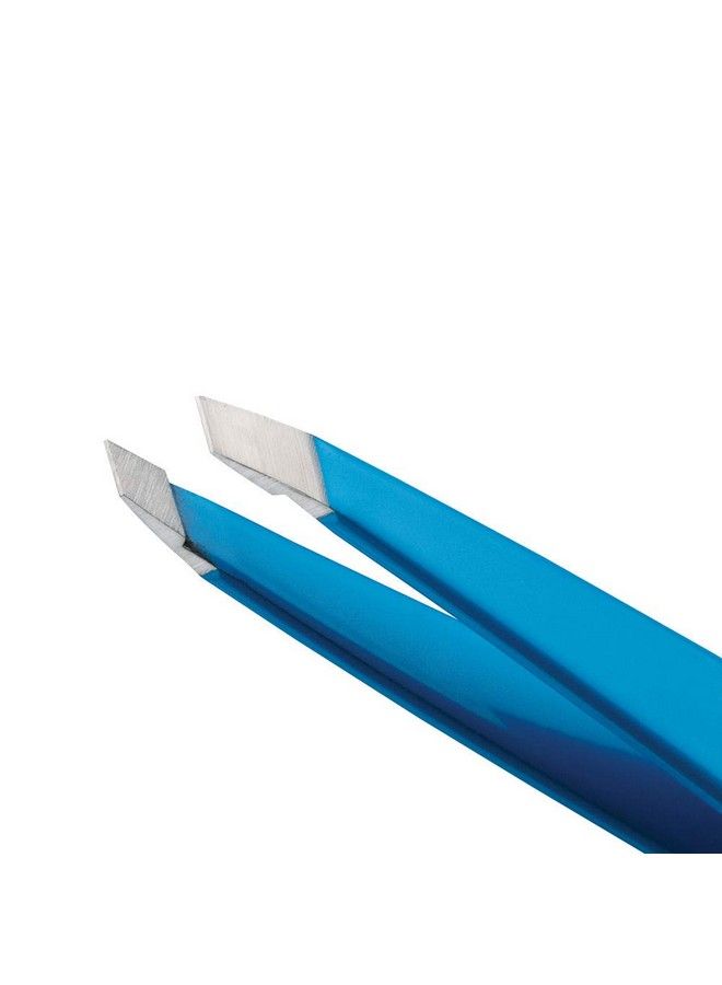 Tweezerman Slant Tweezer Blue Jewel Model No. 1230B09R - Image 3
