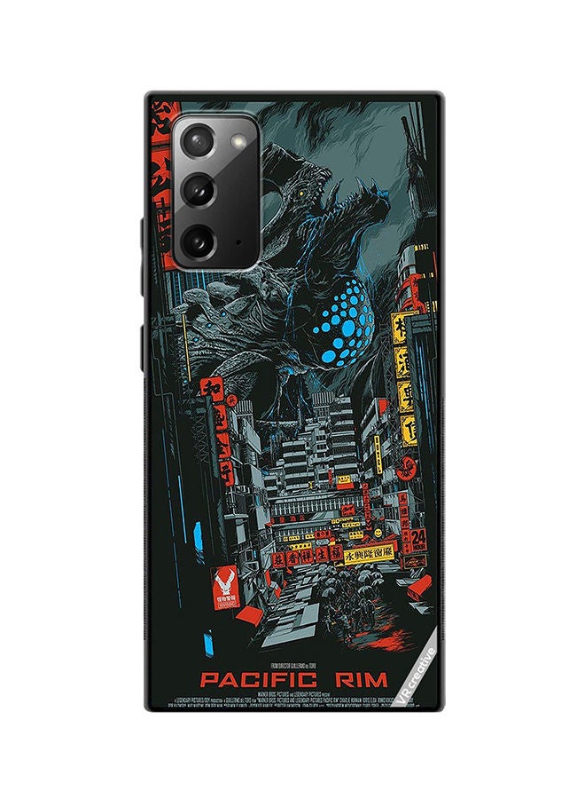 VR CREATIVE Protective Case Cover For Samsung Galaxy Note20 5G Pacific Rim Design Multicolour - Image 1