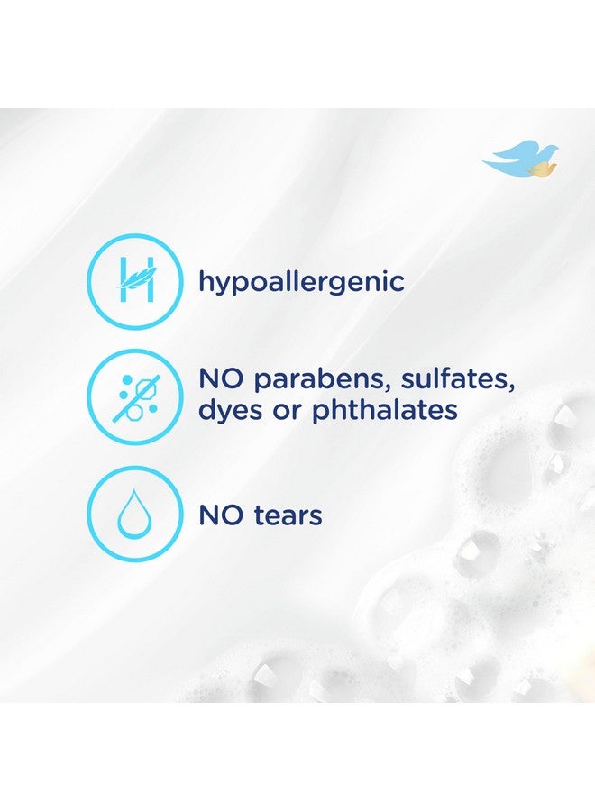 بيبي دوف غسول الأطفال للعناية بالبشرة الحساسة، مرطب غني لوقت استحمام الطفل، لا يسبب الدموع ولا يسبب الحساسية، 34 أونصة - Image 3