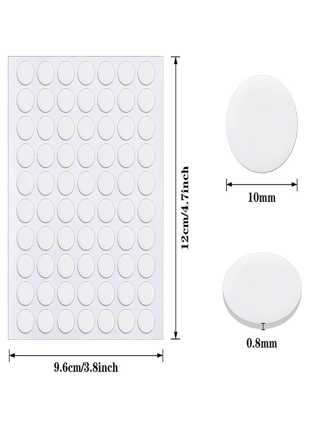 CLOSAL® Double Sided Sticky Stickers Dot, Transparent Double Sided Tape, Double Sided Sticky Dot, Dote Stickers for Balloon, Weddings, Birthdays, and Baby Shower Decoration Pack of (1) - Image 2