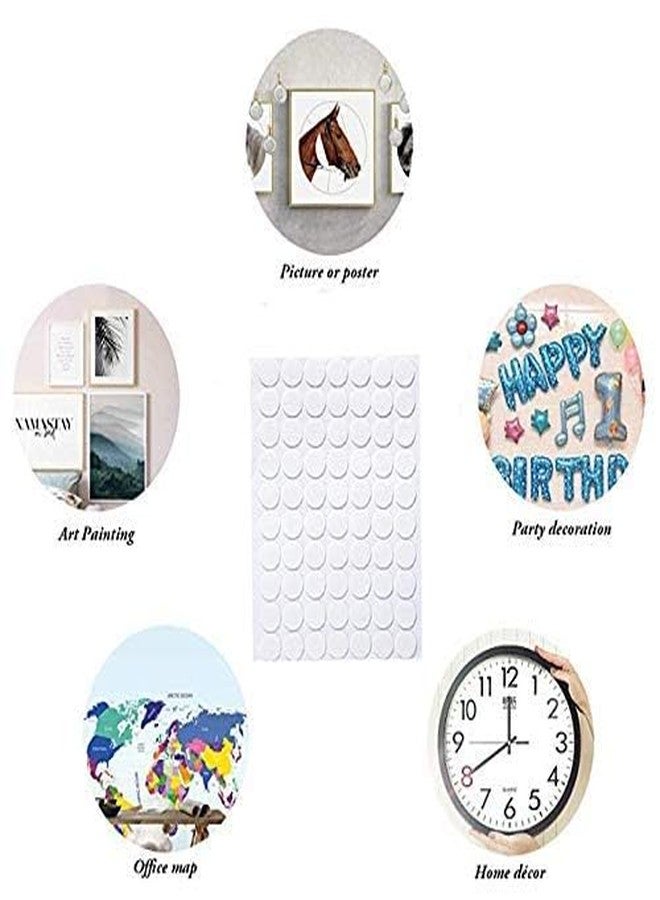 CLOSAL® Double Sided Sticky Stickers Dot, Transparent Double Sided Tape, Double Sided Sticky Dot, Dote Stickers for Balloon, Weddings, Birthdays, and Baby Shower Decoration Pack of (1) - Image 5