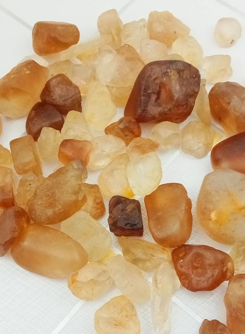 Indian Stones Yellow Camel Aquarium Fish Tank Decoration Stones Pebbles 1Kg - Image 1