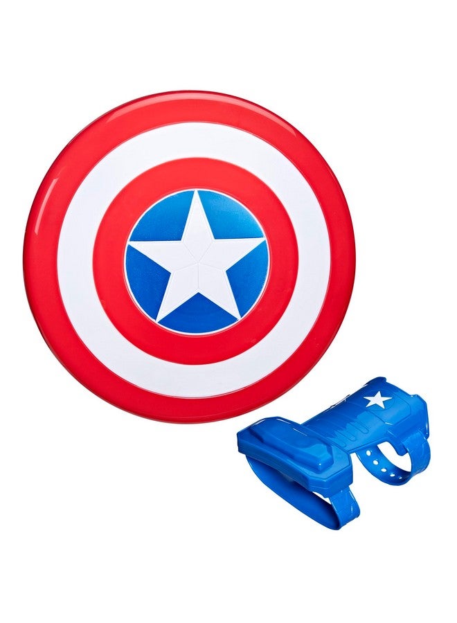 AVENGERS Marvel Avengers Captain America Magnetic Shield & Gauntlet 2-Piece Toy Figure Set - Image 1