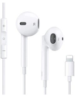 ELTRAZONE for iPhone 14 pro max Earphones Wired Headphones Built-in Mic&Volume Control & Noise Cancellation In-Ear Earphones Earbuds Compatible for iPhone 11/12/13 Pro/XS Max/8/8plus 7/7plus Support for all iOS  - Image 3
