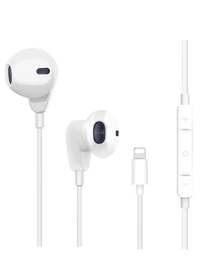 ELTRAZONE for iPhone 14 pro max Earphones Wired Headphones Built-in Mic&Volume Control & Noise Cancellation In-Ear Earphones Earbuds Compatible for iPhone 11/12/13 Pro/XS Max/8/8plus 7/7plus Support for all iOS  - Image 2