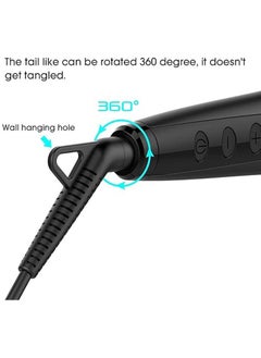 General Hair Straightener Brush, Ionic Hair Straightening Brush with Fast MCH Ceramic Heating, Anti-Scald, Auto Temperature Lock and Auto-Off Function, Portable Straightening Comb for Home  - Image 4