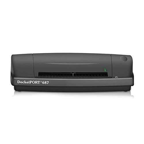 DocketPORT 687 Duplex Card Scanner (DP687) with DocketSCAN Business Card - Image 2