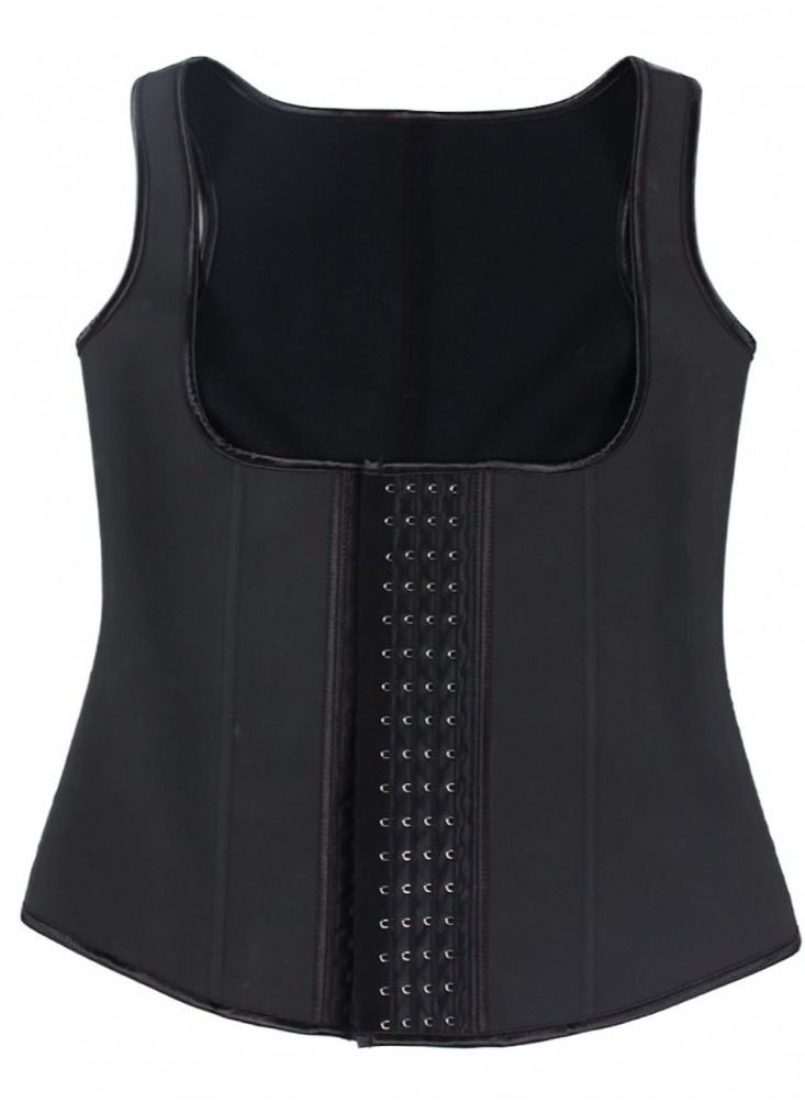 Generic Sauna Thermal Clothing Causes Sweating Works to Burn Fat, Flattens the Abdomen and Supports the Entire Back with Steel Inner Supports  - Image 5