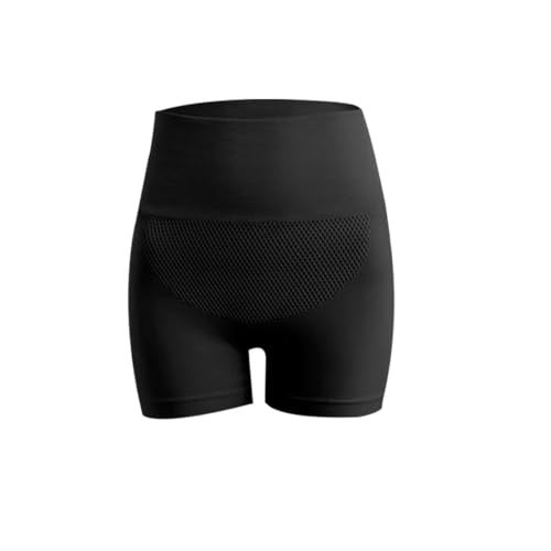 GITGRNTH Women's High-Waisted Tummy Control Shapewear Shorts - Seamless Body Shaper with Firm Waist Cinching and Slimming Support (1, Black) - Image 1
