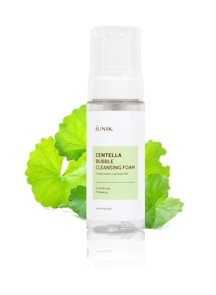 Iunik Centella Bubble Cleansing Foam - 150ml - Image 2