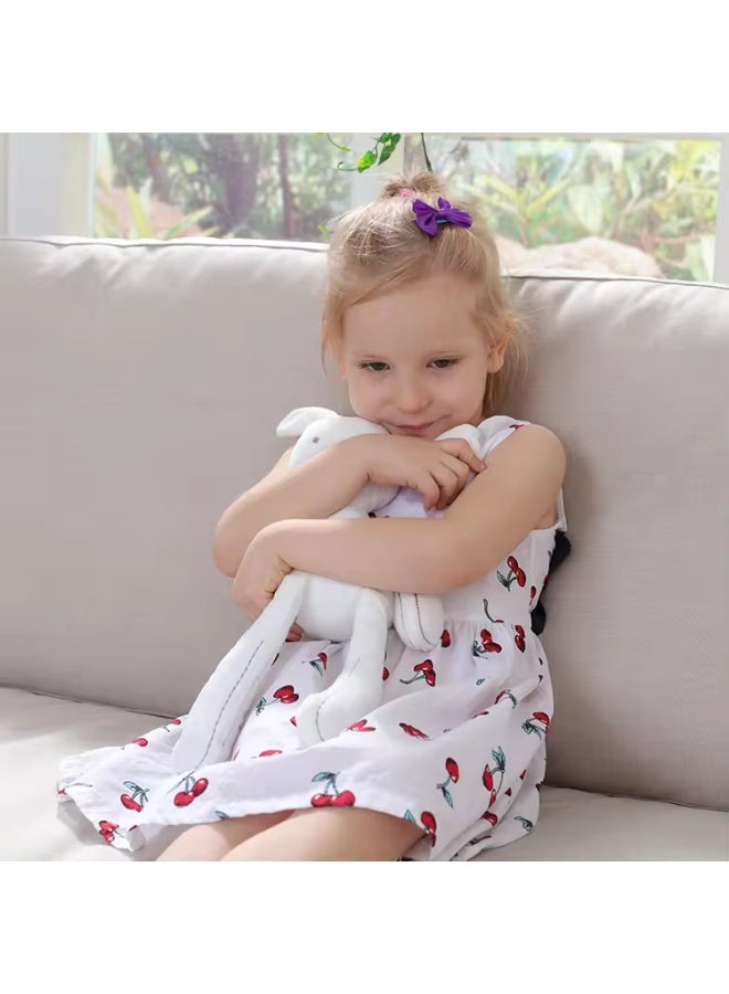 Ultra-Soft Plush Bunny Toy with Long Floppy Ears | Cuddly Friend for Kids & Babies | Durable, Lightweight & Machine Washable - Image 3