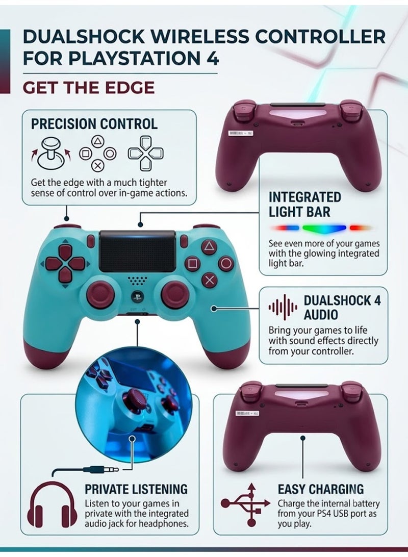 JOYFOCUS Dualshock Wireless Controller For PlayStation 4 - Image 2
