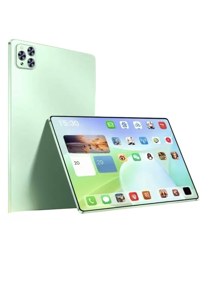 AROAQ Pad Pro Tablet Computer, 5G Full Network Android Pad, High Performance Octa Core Processor Dual Camera Student Learning Tablet For Entertainment Gaming Learning, (1pc, Green, 16GB RAM 1TB ROM) - Image 1