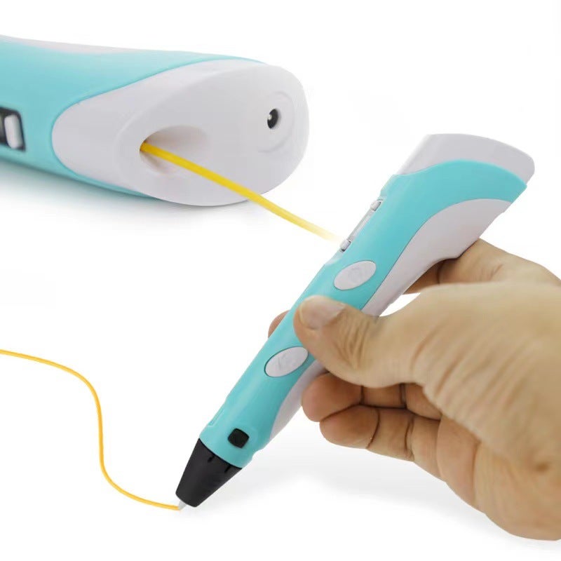 3D Printing Pen Three-Dimensional Painting 3 Graffiti Pen 3D Pen Children Students Toy Supply - Image 4