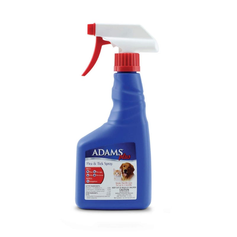 Adams Flea & Tick Spray Plus Precor 16 oz - Pack of 2 - Image 1