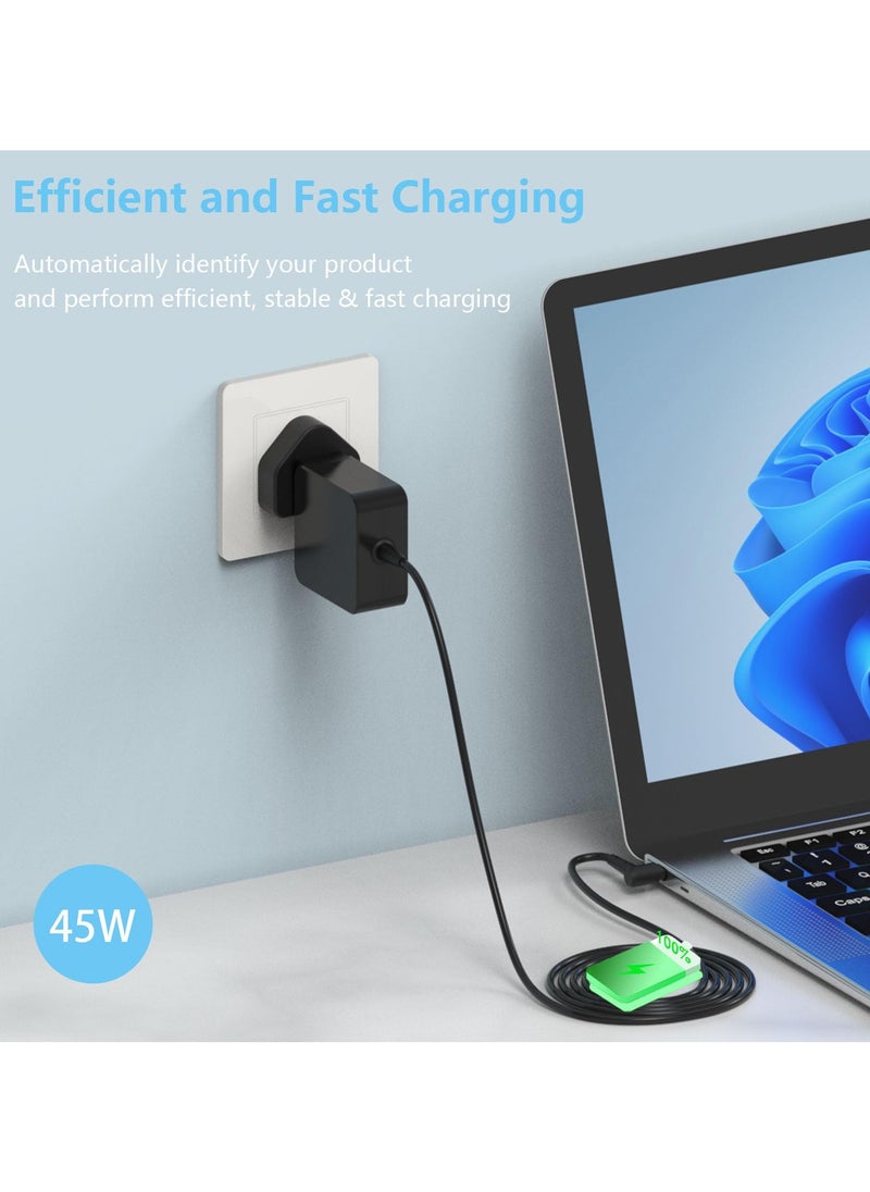 erorex - 45W Laptop Charger for Asus VivoBook 14 15 X540UA X540S X540SA X540LA X553 X553S X553M X556U TP300 TP300L E203M E210M Zenbook UX303U UX305F UX305C UX430U Adaptor Power - Image 1