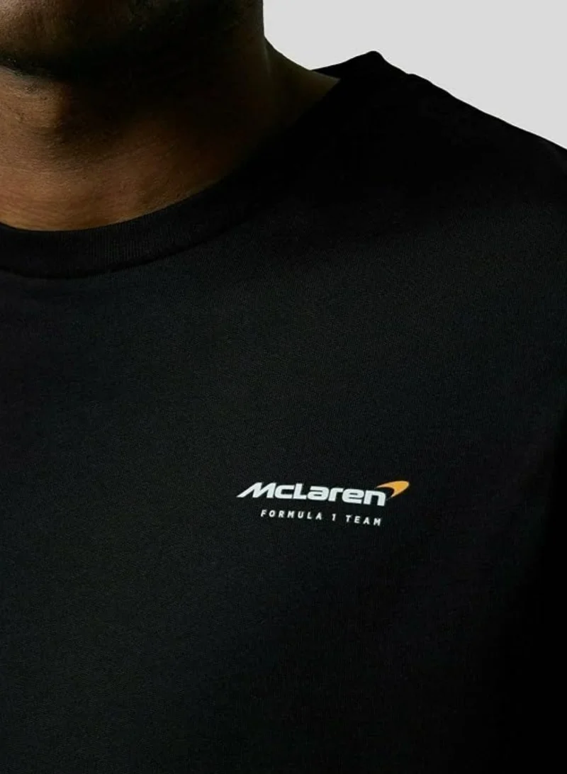 Mclaren black MCLAREN MENS MONACO SLOGAN T-SHIRT for Men | Best Price UAE