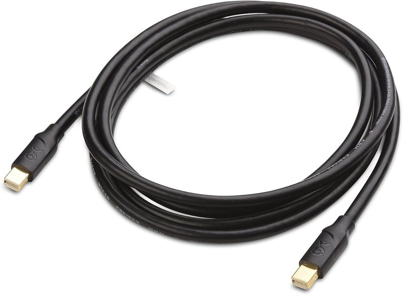 CableMatters كابل Mini DisplayPort إلى Mini DisplayPort بدقة 4K - 6 أقدام، غير متوافق مع iMac أو شاشات Thunderbolt أو وضع العرض المستهدف، ليس بديلاً لكابل Thunderbolt - Image 4