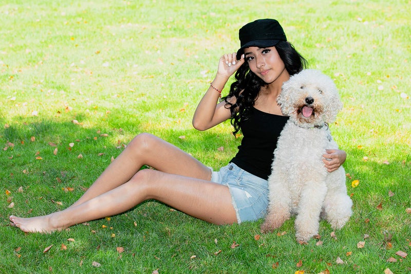 Funky Junque قبعة كاديت بأسلوب عسكري - كاب عتيق متآكل قابل للتعديل - أسود متآكل - Image 5