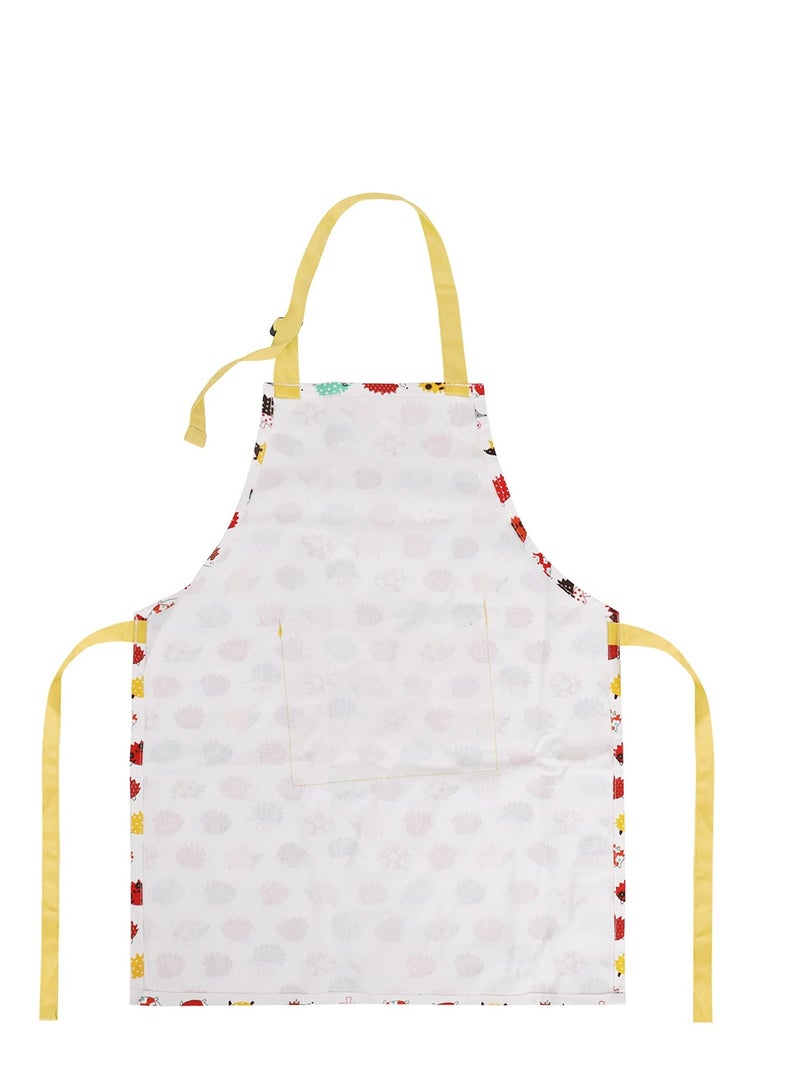 Excefore Kids Colorful Art Aprons Smocks, Waterproof Children's Artist Painting Smocks，Long sleeves, 3 pockets, and adjustable straps make it perfect for ages 2-8. - Image 2