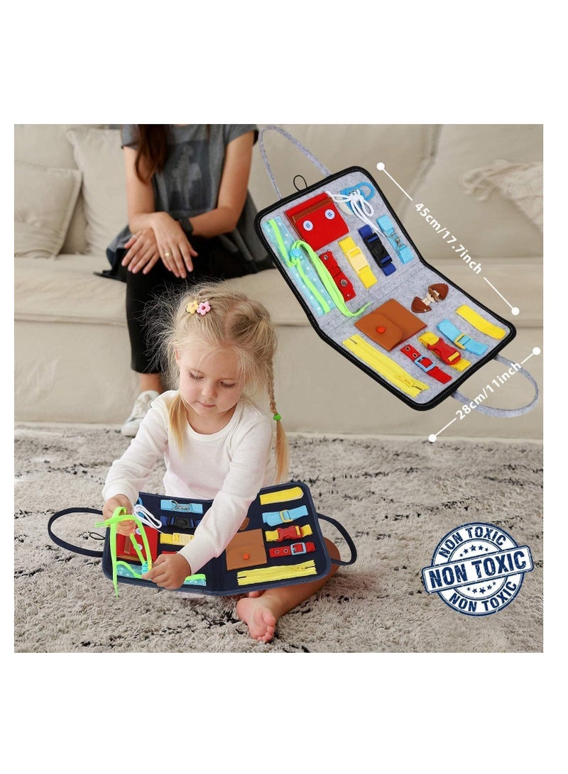 Dubkart Educational Airplane Car Montessori Travel Toy for Kids - Image 3