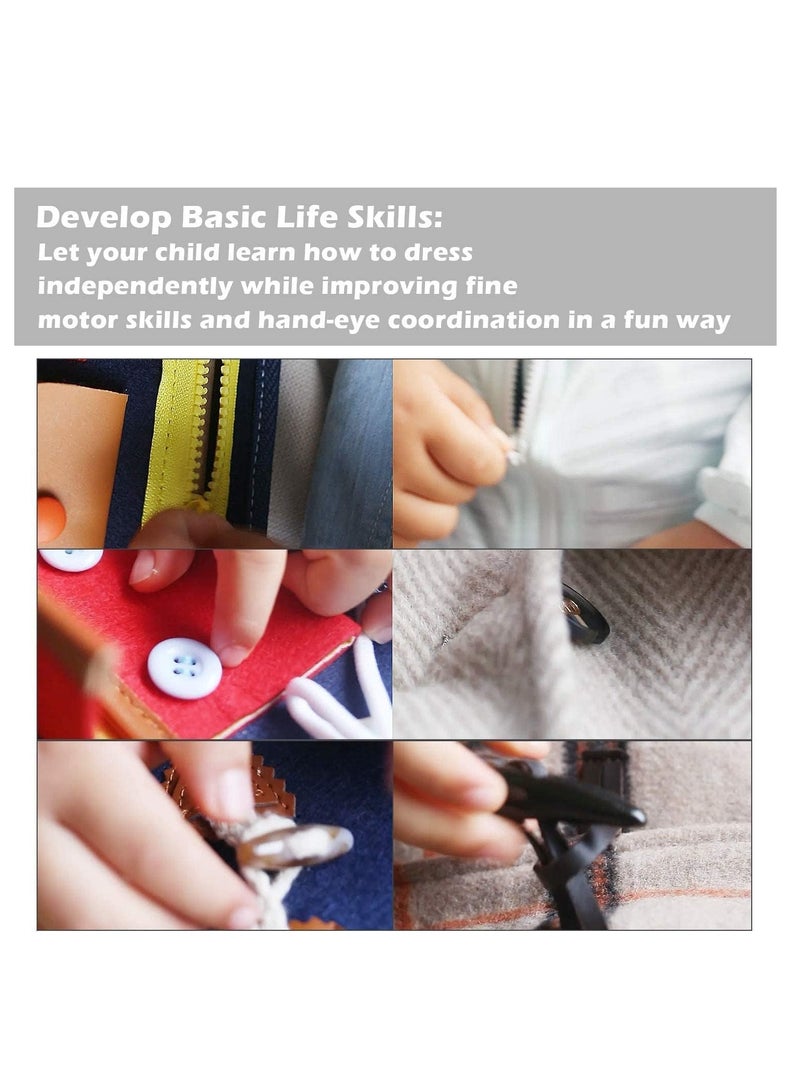 Dubkart Educational Airplane Car Montessori Travel Toy for Kids - Image 4