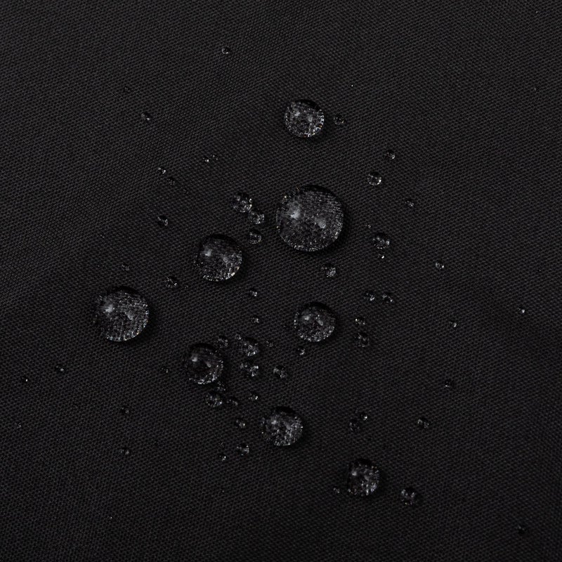 ALYVIA SPRING Waterproof Fabric Shower Curtain Soft Hotel Quality - 3 Magnets at Bottom, Premium Black Shower Curtain Liner for Bathroom, Light-Weight Cloth & Washable - 72x72, Black - Image 4