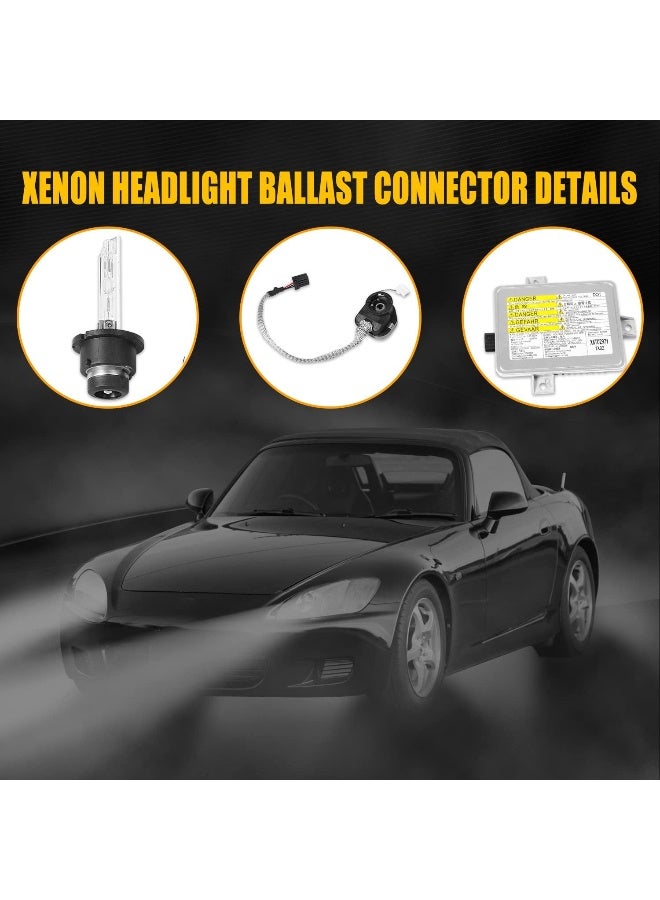 RANSOTO X6T02981 Xenon Headlight Ballast Unit Assembly Module with Igniter and D2S Bulb - Image 3