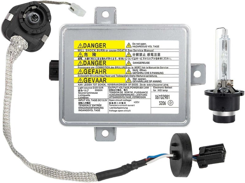 RANSOTO X6T02981 Xenon Headlight Ballast Unit Assembly Module with Igniter and D2S Bulb - Image 1