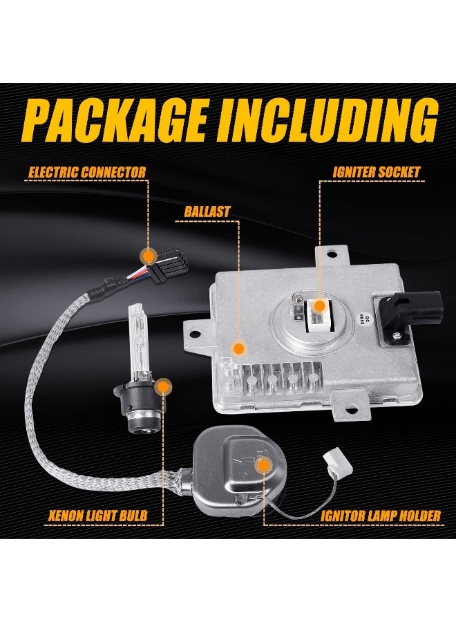 RANSOTO X6T02981 Xenon Headlight Ballast Unit Assembly Module with Igniter and D2S Bulb - Image 5