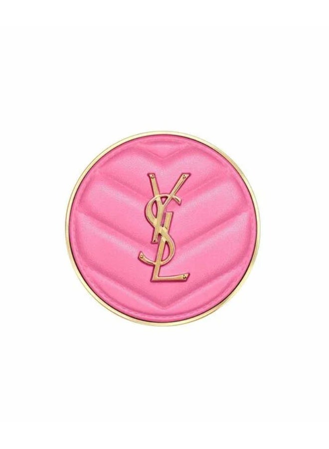 Yves Saint Laurent Make Me Blush 24H Buildable Blurring Powder Blush - 87 Pink Voltage - Image 4