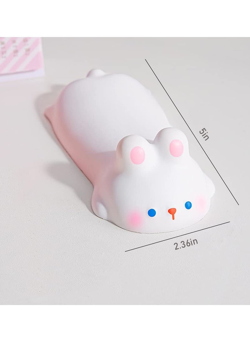 SYOSI - Wrist Rest Support for Mouse Keyboard Computer Arm Rest for Desk Ergonomic Kawaii Office Supplies Slow Rising PU Mouse Pad - Image 1