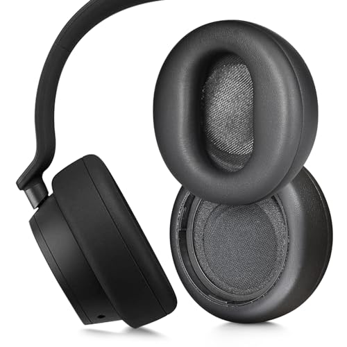XBERSTAR Ear Pads Replacement Compatible with Microsoft Surface GEN I Headphone earpads Ear Pads for Microsoft Surface GEN II Ear Cushions Cups (Black) - Image 3