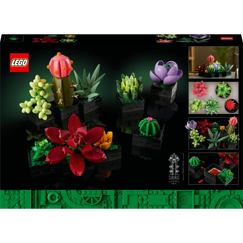 ليغو مجموعة تزيين النباتات النضرة 10309 من ®LEGO (771 قطعة)